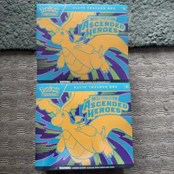 2 x Pokemon TCG Ascended Heroes ETB Elite Trainer Box Brand New Sealed - Image 1