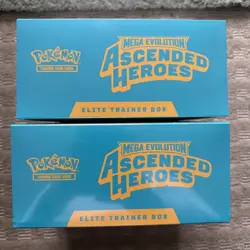 2 x Pokemon TCG Ascended Heroes ETB Elite Trainer Box Brand New Sealed - Image 2