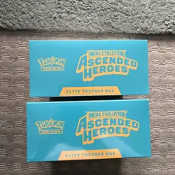 2 x Pokemon TCG Ascended Heroes ETB Elite Trainer Box Brand New Sealed - Image 5