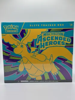 Pokemon Mega Evolution Ascended Heroes Elite Trainer Box (ETB) TCG NEW/SEALED - Image 1