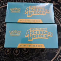 2x Pokemon TCG Mega Evolution Ascended Heroes Elite Trainer Box ETB Sealed New ✅ - Image 2