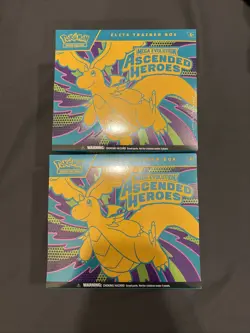 2x Pokemon TCG - Ascended Heroes - Elite Trainer Box (ETB) - FACTORY SEALED - Image 1