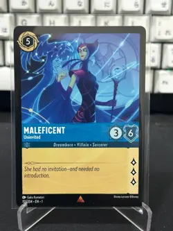 Maleficent - Uninvited 151/204 Rare The First Chapter Disney Lorcana - Image 1