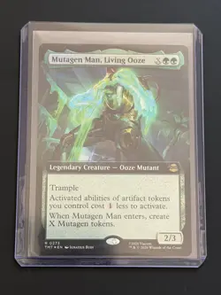 Mutagen Man, Living Ooze (Extended Art) R TMNT 273 NM FOIL - Image 1