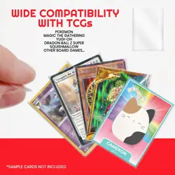 Perfect Fit Card Sleeves 400 Pack | Inner Sleeves 63.5x88mm for Pokemon MTG E... - Image 2