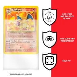 Perfect Fit Card Sleeves 400 Pack | Inner Sleeves 63.5x88mm for Pokemon MTG E... - Image 4