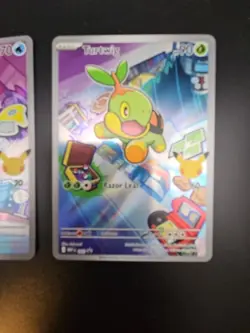 Pokemon 1st Partner Illustration Collections Turtwig #40 Chimchar #41 Piplup 42 - Image 4