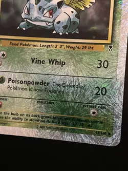 Ivysaur 47/110 Legendary Collection Reverse Holo Pokemon TCG HP/DMG - Image 4