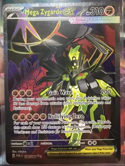 Pokemon TCG Mega Zygarde Ex Holo Ultra Rare Perfect Order 104/088 NM - Image 1