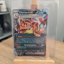 Pokemon Charizard EX SVP 196 Black Star Promo Holo Rare Near Mint - Image 1