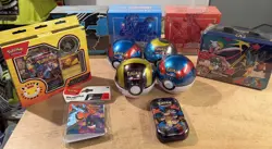 ALL FACTORY SEALED Pokemon TCG Sword And Shield Scarlet And Violet ETBs And Tins - Image 1