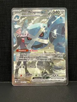 Pokemon Ascended Heroes Steven's Metagross ex SIR 289/217 - Image 1