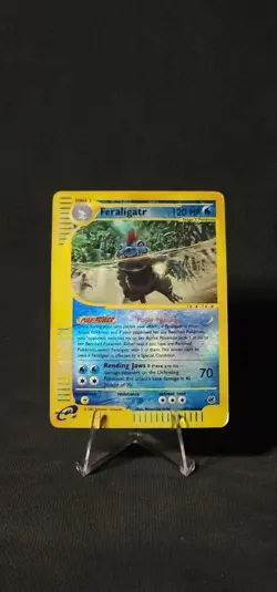 Pokemon Feraligatr 047/165 Expedition Base Set Reverse Holo HP - Image 1