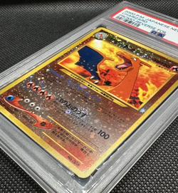 2000 POKEMON JAPANESE NEO 2 CHARIZARD REVERSE FOIL #006 PSA MINT 9! - Image 5