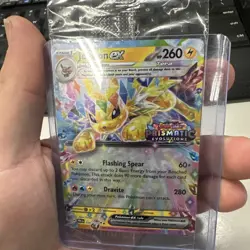 Jolteon ex 030/131 Prismatic Evolutions Stamped Promo Sealed Pokemon TCG - Image 2