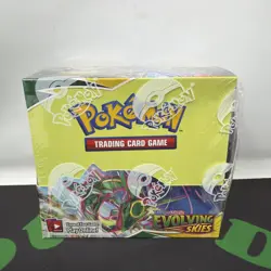 Pokemon TCG Sword & Shield Evolving Skies Booster Box SEALED 36 Packs - Image 1