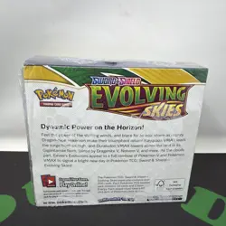 Pokemon TCG Sword & Shield Evolving Skies Booster Box SEALED 36 Packs - Image 2