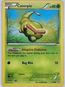 Caterpie 1/106 Pokemon - XY Flashfire MP - Image 1