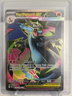Pokemon Stage 2 Mega Charizard X Ex Pfl 109/094 - Image 1