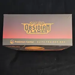 Pokemon Center Exclusive Scarlet & Violet Obsidian Flames ETB Sealed - Image 2