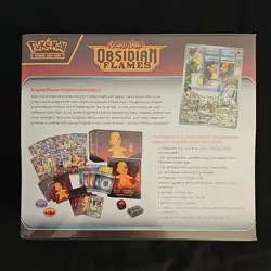 Pokemon Center Exclusive Scarlet & Violet Obsidian Flames ETB Sealed - Image 4