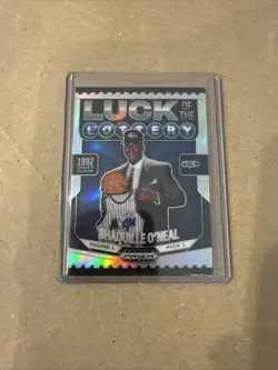 2024-25 Panini Prizm Black Legends Shaquille O'Neal Luck Of The Lottery Magic - Image 1