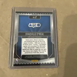2024-25 Panini Prizm Black Legends Shaquille O'Neal Luck Of The Lottery Magic - Image 2