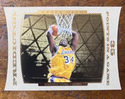 Shaquille O'Neal 1996-97 Upper Deck Predictor 35 Points In A Game A #P7 Los - Image 1