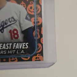 2024 Topps 💥Shohei Ohtani💥Yoshinobu Yamamoto💥 Jack-O'-Lantern SSP - Image 5