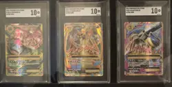 2016 Pokemon, Mega Venusaur EX, Mega Blastoise EX, Mega Charizard EX, SGC 10 SET - Image 1