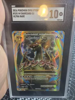 2016 Pokemon, Mega Venusaur EX, Mega Blastoise EX, Mega Charizard EX, SGC 10 SET - Image 3