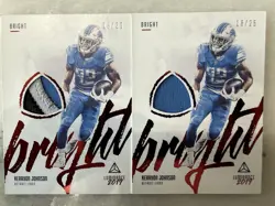 Kerryon Johnson - Detroit Lions LOT. Will sell as a LOT or singles if wanted. - Image 5