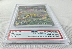 Pokemon PSA 10 Pikachu Illustration Rare 151 English Mew EN 173/165 - Image 5
