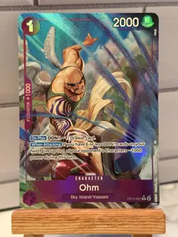 OP15-061 Ohm Alt Art R Adventure on KAMI's Island One Piece TCG English Card - Image 1