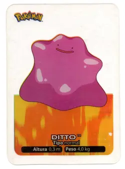 DITTO #132 LAMINCARD COLECCION POKEMON LAMINCARDS 2005 EDIBAS (USADA) - Image 1