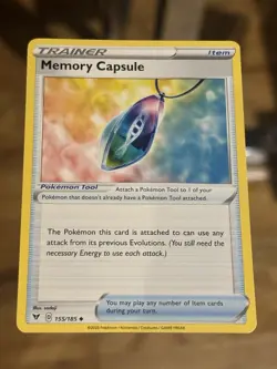 Memory Capsule 155/185 Swsh04: Vivid Voltage Pokemon Card Buy 2 Get 1 Free - Image 1