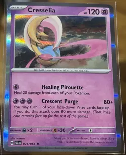 Cresselia - 021/064 - Holo Rare Shrouded Fable Pokemon Card Buy 2 Get 1 Free - Image 1