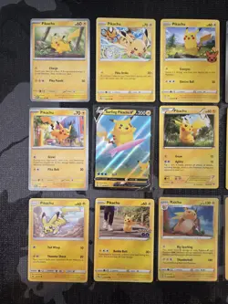 15 x Pikachu, Raichu Pokemon Card Lot! - Image 2