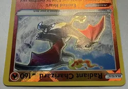 Radiant Charizard 020/159 Crown Zenith Holofoil Rare Pokemon Card Mint - Image 3