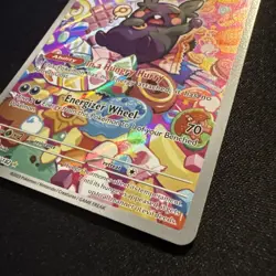 Morpeko 206/182 SV04: Paradox Rift Illustration Rare Pokemon Card NM - Image 3