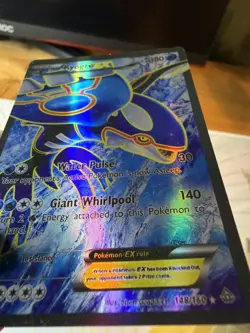 Kyogre EX (148 Full Art) 148/160 XY - Primal Clash Pokemon Card TCG - Image 3