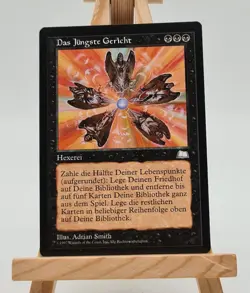 Das Jungste Gericht Wetterlicht Magic Karte MTG deutsch (Doomsday) - Image 1