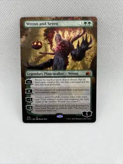 1x Wrenn and Seven borderless - Innistrad Midnight Hunt - Image 1