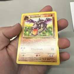 Aerodactyl 16/62 Fossil Unlimited Regular Pokemon Card NM - Image 3