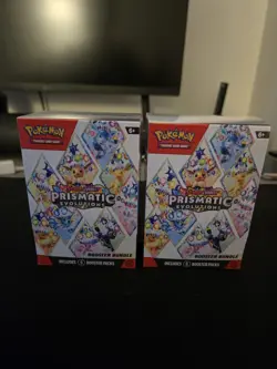 Pokemon TCG SV8.5 Prismatic Evolutions Booster Bundle x2 Sealed New - Image 1