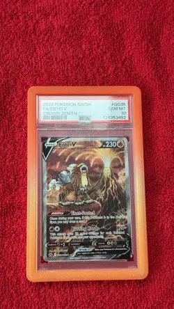 Pokemon Crown Zenith 2023 Full Art Entei V, Suicune V, Raikou V Sequential PSA10 - Image 1