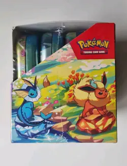 🔥🚀 Pokemon Prismatic Evolutions Mini Tin Display Case | New And Sealed Mint - Image 5