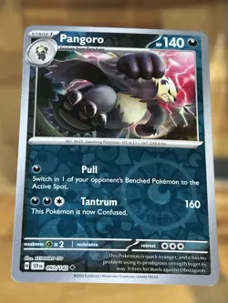 Pangoro - 093/142 - Reverse Holo Stellar Crown Pokemon TCG Buy 2 Get 1 Free - Image 1