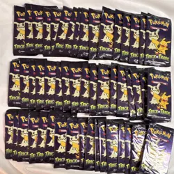 Pokemon Trick or Trade Booster Pack Lot 50 Sealed Packs TCG English - Image 1
