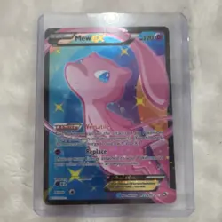 Pokemon Mew EX Full Art Ultra Rare Holo RC24/RC25 Legendary Treasures 2013 - Image 3